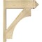 Ekena Millwork Westlake Rough Sawn Arts and Crafts Outlooker, Douglas Fir, 8"W x 26"D x 30"H OUT08X26X30WTL03RDF - alternate 2